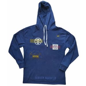 Express Denver Nuggets Heavyweight Hooded Shirt